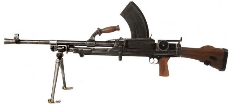 Deactivated WWII Bren gun